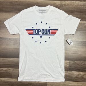 Top Gun Maverick 2022 Movie Promo White T-Shirt Size Small
